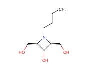 2,4-AZETIDINEDIMETHANOL, 1-BUTYL-3-HYDROXY-(2R,4S)