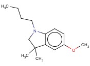 1-(N)-BUTYL-3,3-DIMETHYL-5-METHOXY-INDOLINE