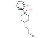 1-BUTYL-4-<span class='lighter'>PHENYLPIPERIDINE</span>-4-CARBOXYLIC ACID