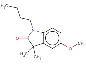 1-(N)-BUTYL-3,3-DIMETHYL-5-METHOXY-2-INDOLINONE