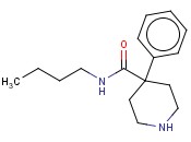 N-BUTYL-4-<span class='lighter'>PHENYLPIPERIDINE</span>-4-CARBOXAMIDE