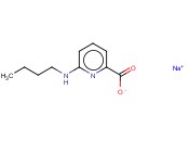 6-(BUTYLAMINO)-2-PYRIDINECARBOXYLIC ACID SODIUM SALT