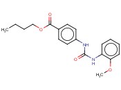 BUTYL 4-[(2-METHOXYPHENYL)CARBAMOYLAMINO]BENZOATE