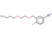 3-[(2-BUTOXYETHOXY)METHYL]-<span class='lighter'>4-FLUOROBENZONITRILE</span>