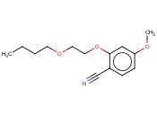 2-(2-BUTOXYETHOXY)-<span class='lighter'>4-METHOXYBENZONITRILE</span>