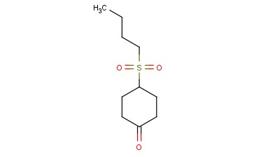 4-(<span class='lighter'>BUTYLSULFONYL</span>)CYCLOHEXANONE