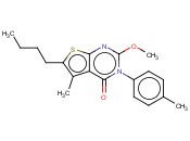 6-BUTYL-2-METHOXY-5-METHYL-3-P-TOLYLTHIENO[2,3-D]PYRIMIDIN-4(3H)-ONE