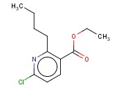 3-PYRIDINECARBOXYLIC ACID, 2-BUTYL-6-CHLORO-, ETHYL ESTER