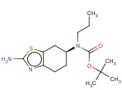 2,6-BENZOTHIAZOLEDIAMINE, 4,5,6,7-TETRAHYDRO-N6-PROPYL-N6-BOC-, (6S)-