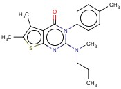 2-(N-METHYL-N-PROPYLAMINO)-5,6-DIMETHYL-3-P-TOLYLTHIENO[2,3-D]PYRIMIDIN-4(3H)-ONE