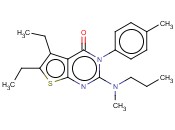 2-(N-METHYL-N-PROPYLAMINO)-5,6-DIETHYL-3-P-TOLYLTHIENO[2,3-D]PYRIMIDIN-4(3H)-ONE
