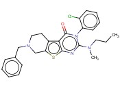 7-BENZYL-3-(2-CHLOROPHENYL)-2-(METHYL(PROPYL)AMINO)-5,6,7,8-TETRAHYDROPYRIDO[4',3':4,5]THIENO[2,3-D]PYRIMIDIN-4(3H)-ONE