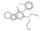 3-(2-CHLOROPHENYL)-2-(ETHYL(PROPYL)AMINO)-6,7-DIHYDRO-3H-CYCLOPENTA[4,5]THIENO[2,3-D]PYRIMIDIN-4(5H)-ONE