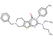 7-BENZYL-2-(ETHYL(PROPYL)AMINO)-3-(P-TOLYL)-5,6,7,8-TETRAHYDROPYRIDO[4',3':4,5]THIENO[2,3-D]PYRIMIDIN-4(3H)-ONE