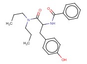 N-BENZOYL-DL-TYROSIL-DI-N-PROPYLAMIDE