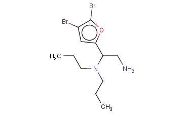 [2-AMINO-1-(4,5-DIBROMOFURAN-2-YL)ETHYL]DIPROPYLAMINE