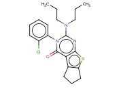 3-(2-CHLOROPHENYL)-2-(DIPROPYLAMINO)-6,7-DIHYDRO-3H-CYCLOPENTA[4,5]THIENO[2,3-D]PYRIMIDIN-4(5H)-ONE