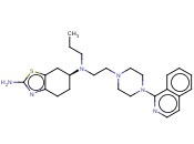 2,6-BENZOTHIAZOLEDIAMINE 4,5,6,7-TETRAHYDRO-N6-[2-[4-(1-ISOQUINOLINYL)-1-PIPERZINYL]ETHYL]-N6-PROPYL-,(6S)-