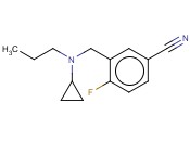 3-([CYCLOPROPYL(PROPYL)AMINO]METHYL)-<span class='lighter'>4-FLUOROBENZONITRILE</span>