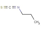1-<span class='lighter'>异</span><span class='lighter'>硫</span><span class='lighter'>氰酸</span>丙<span class='lighter'>酯</span>