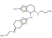 2,6,7-BENZOTHIAZOLETRIAMINE, 4,5,6,7-TETRAHYDRO-N6-PROPYL-N7-[(6S)-4,5,6,7-TETRAHYDRO-6-(PROPYLAMINO)-2-BENZOTHIAZOLYL]-