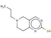 6-PROPYL-5,6,7,8-TETRAHYDROPYRIDO[<span class='lighter'>4,3-D</span>]<span class='lighter'>PYRIMIDINE</span>-2-THIOL