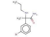 2-(<span class='lighter'>3-BROMOPHENYL</span>)-2-(PROPYLAMINO)PROPANAMIDE