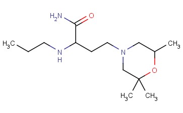 2-(PROPYLAMINO)-4-(2,2,6-TRIMETHYLMORPHOLIN-4-YL)BUTANAMIDE