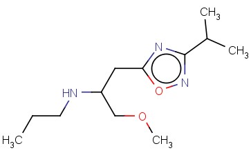 (1-METHOXY-3-[3-(PROPAN-2-YL)-1,2,4-OXADIAZOL-5-YL]PROPAN-2-YL)(PROPYL)AMINE