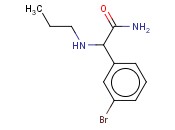 2-(<span class='lighter'>3-BROMOPHENYL</span>)-2-(PROPYLAMINO)ACETAMIDE