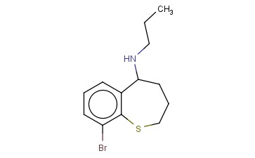 9-BROMO-N-PROPYL-2,3,4,5-TETRAHYDRO-1-BENZOTHIEPIN-5-AMINE