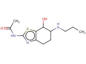 7(4H)-BENZOTHIAZOLOL, 2-ACETYLAMINO-6-PROPYLAMINO-5,6-DIHYDRO-