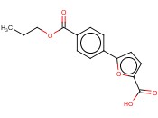 5-[4-(PROPOXYCARBONYL)PHENYL]-<span class='lighter'>2-FUROIC</span> ACID