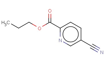 PROPYL 5-<span class='lighter'>CYANOPYRIDINE</span>-2-CARBOXYLATE
