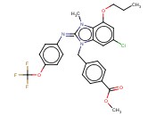 (Z)-METHYL 4-((6-CHLORO-3-METHYL-4-PROPOXY-2-(4-(TRIFLUOROMETHOXY)PHENYLIMINO)-2,3-DIHYDROBENZO[D]IMIDAZOL-1-YL)METHYL)BENZOATE