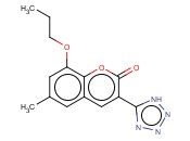 2H-1-BENZOPYRAN-2-ONE, 6-METHYL-8-PROPOXY-3-(1H-TETRAZOL-5-YL)-