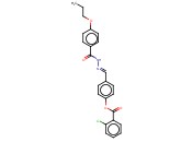 4-((2-(4-PROPOXYBENZOYL)HYDRAZONO)METHYL)PHENYL <span class='lighter'>2-CHLOROBENZOATE</span>