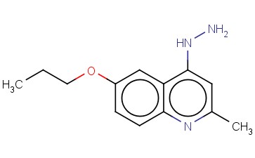 4-HYDRAZINYL-2-METHYL-6-PROPOXYQUINOLINE