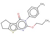 2-PROPOXY-3-(P-TOLYL)-6,7-DIHYDRO-3H-CYCLOPENTA[4,5]THIENO[2,3-D]PYRIMIDIN-4(5H)-ONE