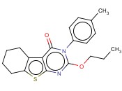 2-PROPOXY-3-(P-TOLYL)-5,6,7,8-TETRAHYDROBENZO[4,5]THIENO[2,3-D]PYRIMIDIN-4(3H)-ONE