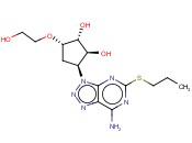 1,2-CYCLOPENTANEDIOL, 3-[7-AMINO-5-(PROPYLTHIO)-3H-1,2,3-TRIAZOLO[4,5-D]PYRIMIDIN-3-YL]-5-(2-HYDROXYETHOXY)-, (1S,2S,3R,5S)-