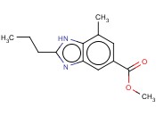 METHYL 7-METHYL-2-<span class='lighter'>PROPYL</span>-1H-BENZIMIDAZOLE-5-CARBOXYLATE