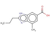 4-<span class='lighter'>甲基</span>-2-丙基-6-<span class='lighter'>苯并咪唑</span>羧酸