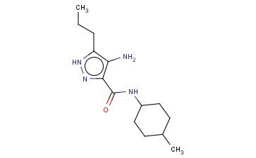 4-AMINO-N-(4-METHYLCYCLOHEXYL)-5-PROPYL-1H-PYRAZOLE-3-CARBOXAMIDE