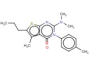 2-(DIMETHYLAMINO)-5-METHYL-6-PROPYL-3-P-TOLYLTHIENO[2,3-D]PYRIMIDIN-4(3H)-ONE