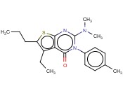 2-(DIMETHYLAMINO)-5-ETHYL-6-PROPYL-3-P-TOLYLTHIENO[2,3-D]PYRIMIDIN-4(3H)-ONE