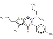 2-(N-METHYL-N-PROPYLAMINO)-5-METHYL-6-PROPYL-3-P-TOLYLTHIENO[2,3-D]PYRIMIDIN-4(3H)-ONE
