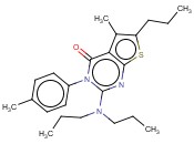 2-(DIPROPYLAMINO)-5-METHYL-6-PROPYL-3-P-TOLYLTHIENO[2,3-D]PYRIMIDIN-4(3H)-ONE