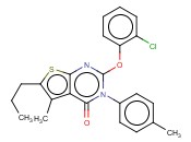 2-(2-CHLOROPHENOXY)-5-METHYL-6-PROPYL-3-P-TOLYLTHIENO[2,3-D]PYRIMIDIN-4(3H)-ONE