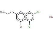 4-BROMO-5,7-DICHLORO-2-PROPYLQUINOLINE <span class='lighter'>HYDROBROMIDE</span>